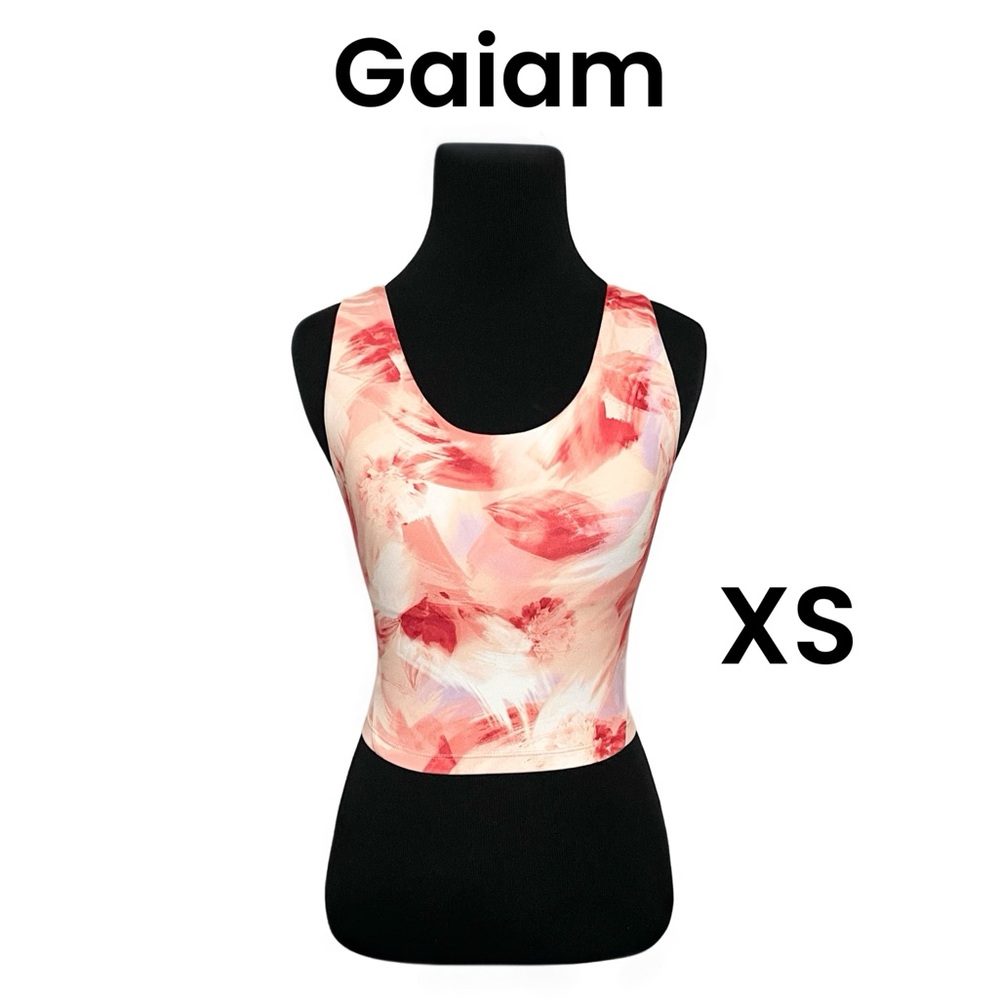 Gaiam Flow Medium-Impact Longline Sports Bra